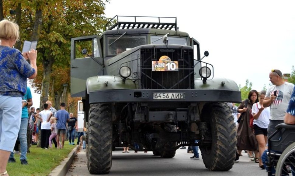 Istorinių sunkvežimių suvažiavimas 2019