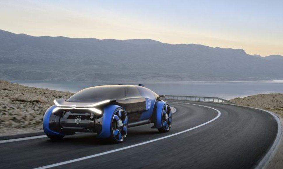 Citroën 19_19 – elektromobilis su 100 kWh baterijomis galės įveikti net 800 km.