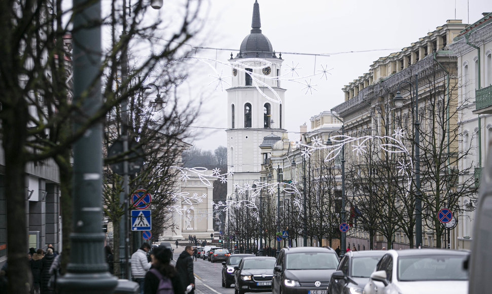 2019 m. Kalėdų laukimas Vilniuje: su debesimis, bet be sniego