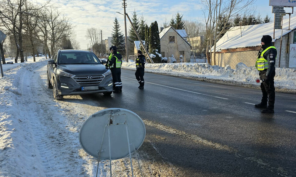 Vilniaus apskrities policijos reidas