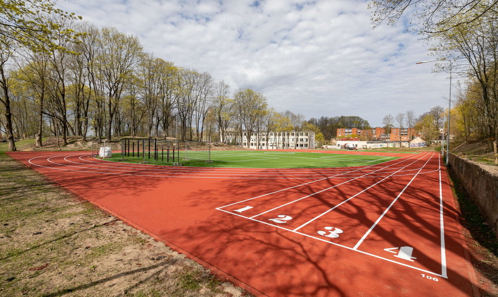 Vilniuje atnaujinami sporto aikštynai