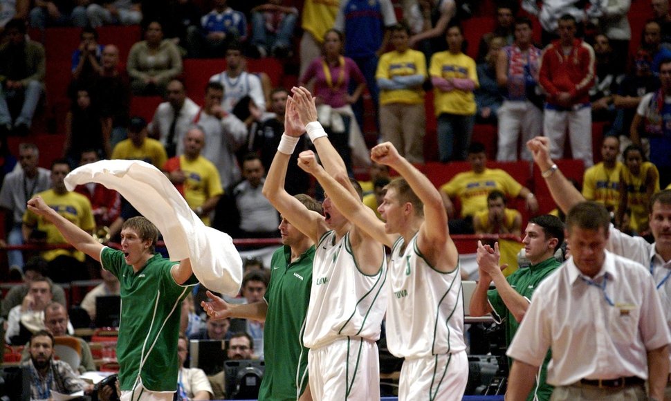 Lietuvos krepšinio rinktinės triumfas finale