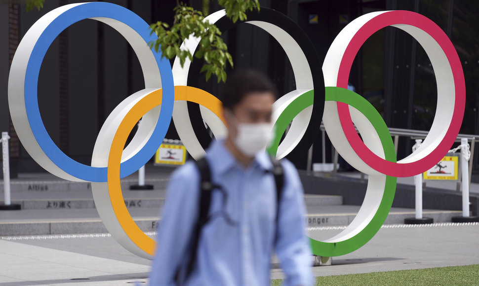 Palaikymas olimpinėms žaidynės Japonijoje auga