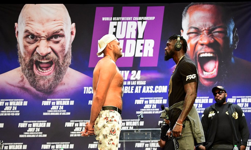 Tysonas Fury ir Deontay Wilderis