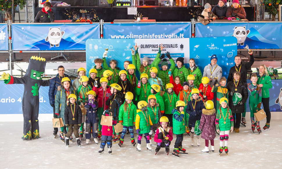 Vilniuje šventiškai uždarytas Olimpinis festivalis „Beijing 2022“