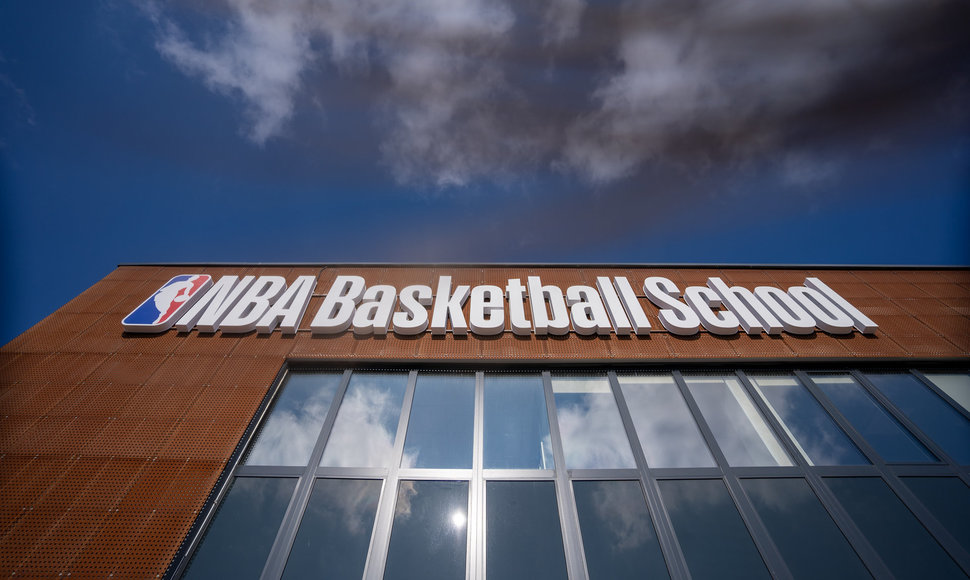NBA krepšinio mokyklos atidarymas Vilniuje