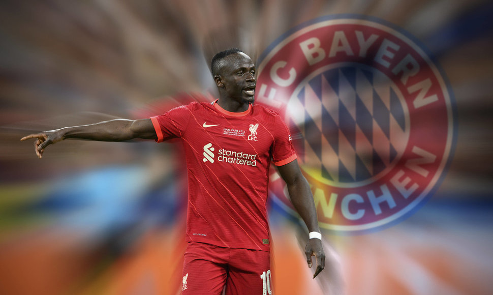 Sadio Mane žais Miuncheno „Bayern“