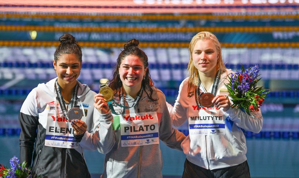 Rūta Meilutytė iškovojo pasaulio čempionato bronzą