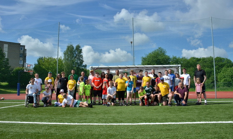 Praėjusių metų labdaringas futbolo turnyras