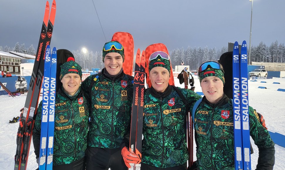 Lietuvos biatlono vyrų estafetės komanda