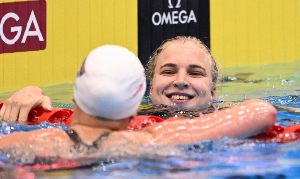 Rūta Meilutytė iškovojo pasaulio čempionato auksą ir pagerino planetos rekordą