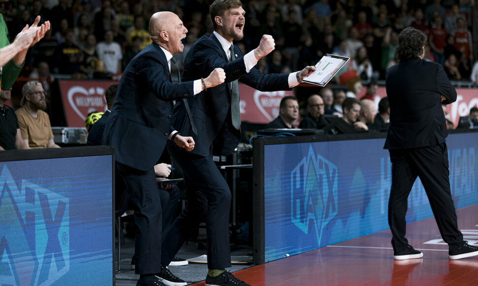 Massimiliano Menetti ir Tautvydas Sabonis