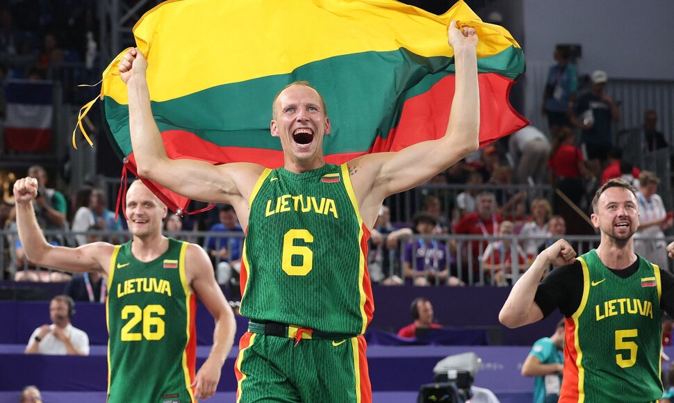 Pergalės akimirkos: Lietuvos 3x3 krep&scaron;ininkai i&scaron;kovojo olimpinę bronzą