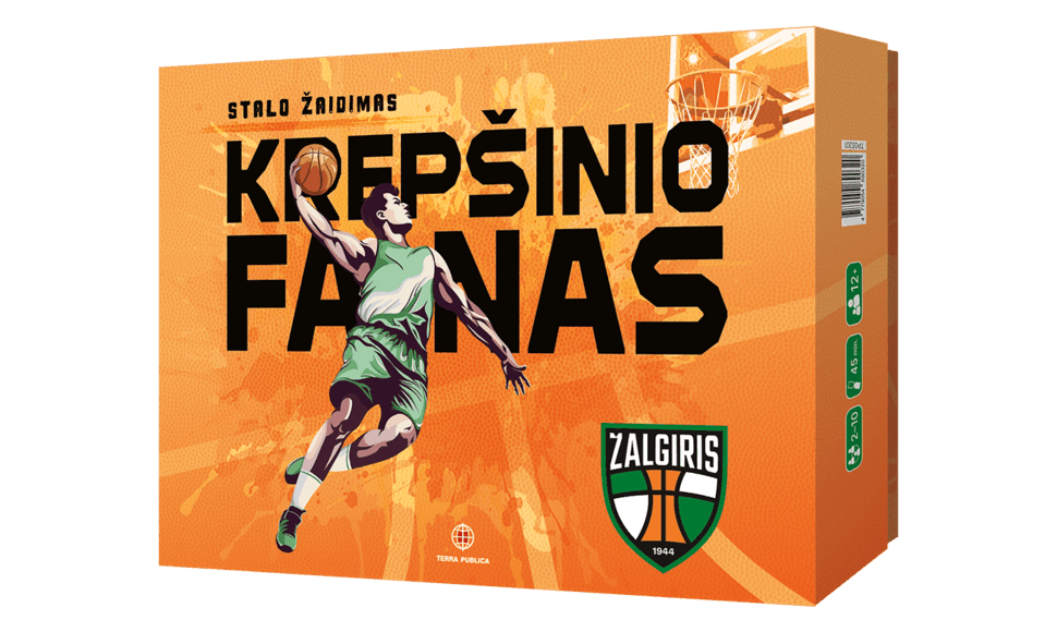 Stalo žaidimas „Krepšinio fanas“