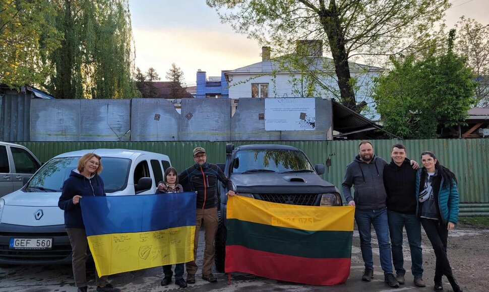 Irma ir Svajūnas veža paramą į Ukrainą bei keliauja po &scaron;alį 