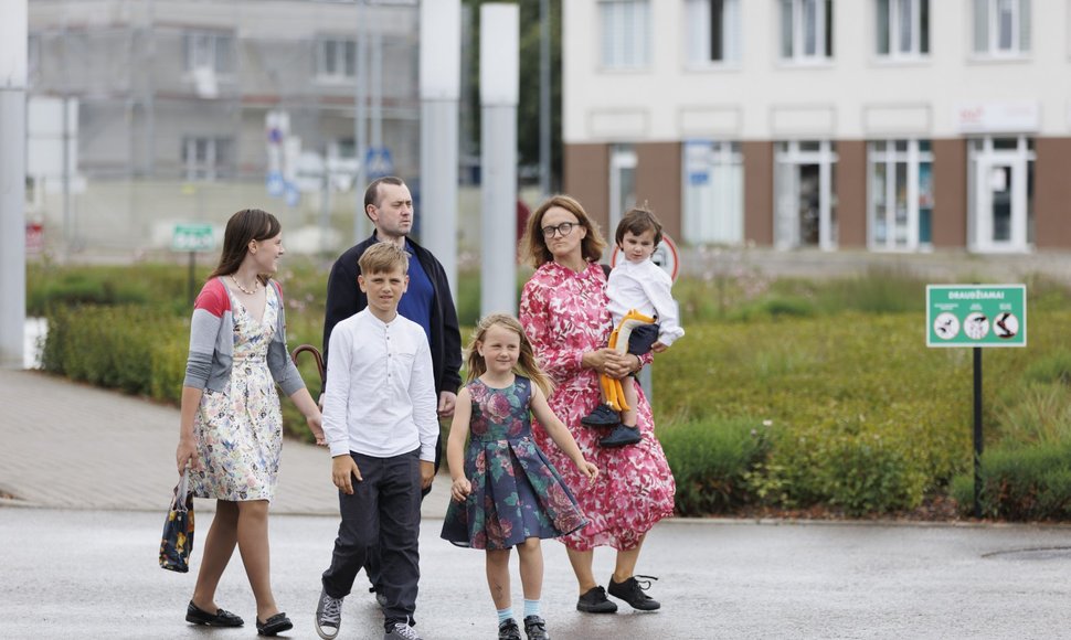  Jonaviečių Vaidos ir Regimanto Tamelių šeima 