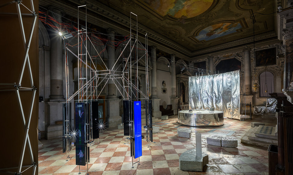 Julijono Urbono įsteigtos Lietuvos erdvės agentūros laboratorija, 17-oje Venecijos architektūros bienalėje, 2021, Venecija