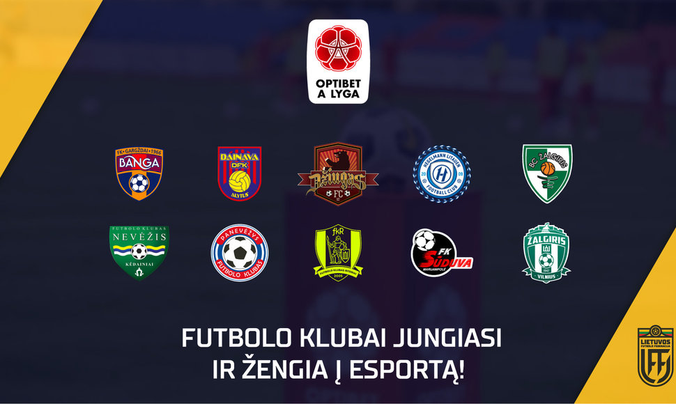 Lietuvos futbolas žengia į esportą.