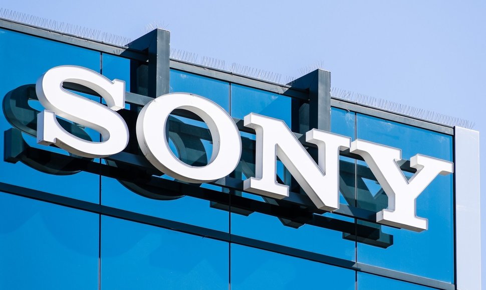 „Sony“ iškaba Silikono slėnyje. 123rf nuotrauka.