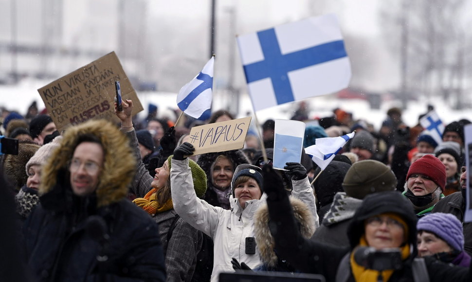 Protestas Suomijoje