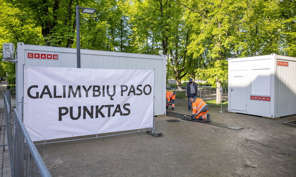 Punktas Lukiškių aikštėje