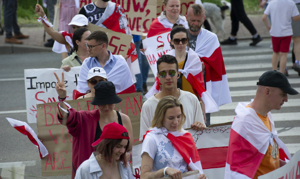 Protestai Baltarusijoje