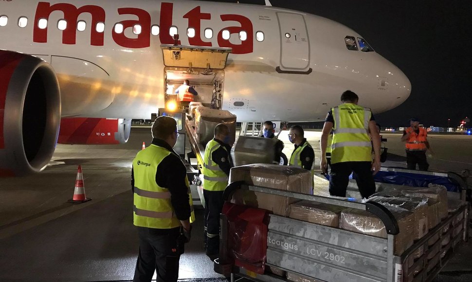 Malta suteikė Lietuvai humanitarinę pagalbą
