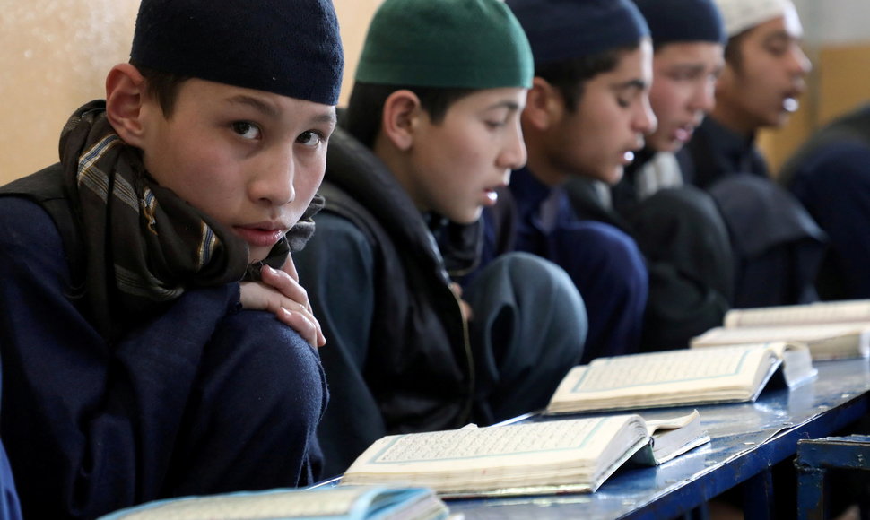 Mokiniai Kabule