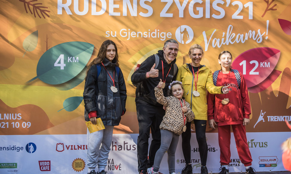 „Rudens žygis vaikams su „Gjensidige“ 