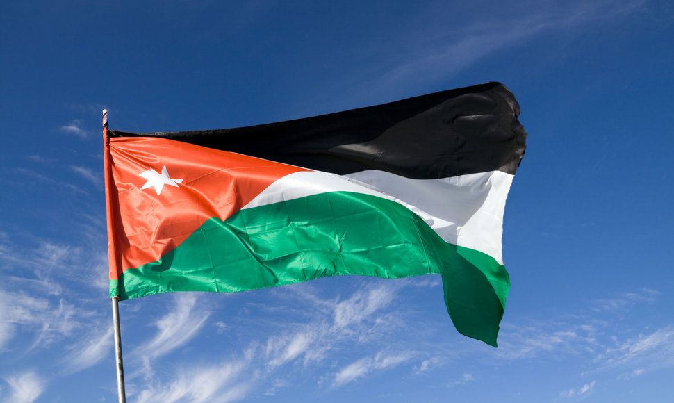 Jordanijos vėliava