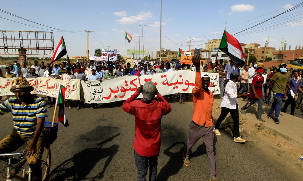 Protestas Sudane