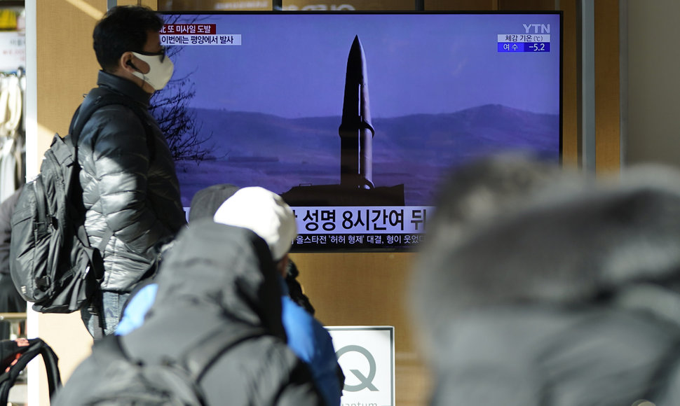 Šiaurės Korėjos raketų bandymai