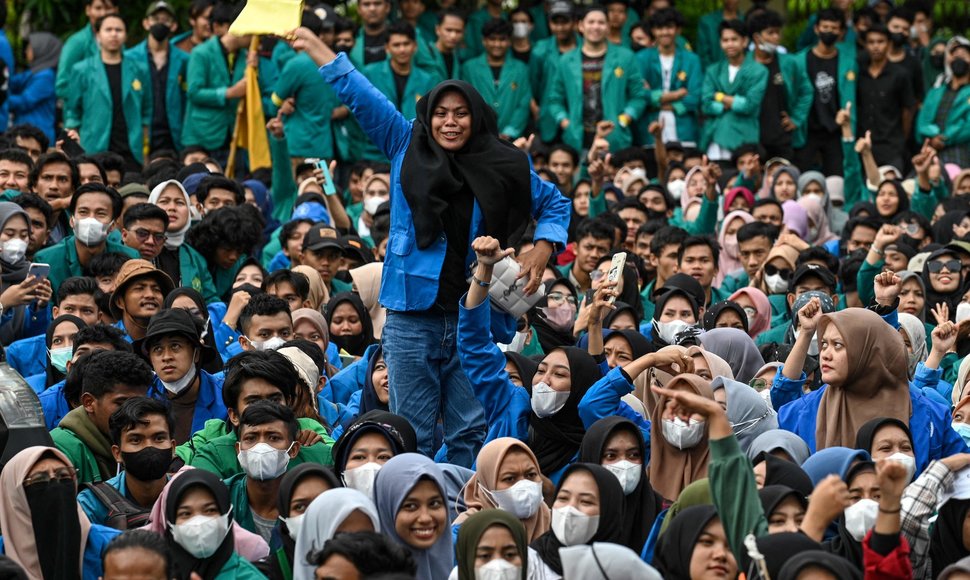 Studentų protestai Indonezijoje