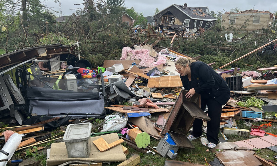 Tornado Mičigane padariniai