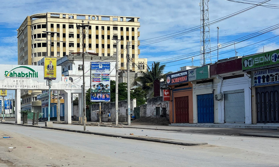 Ataka prieš viešbutį Somalio sostinėje Mogadiše