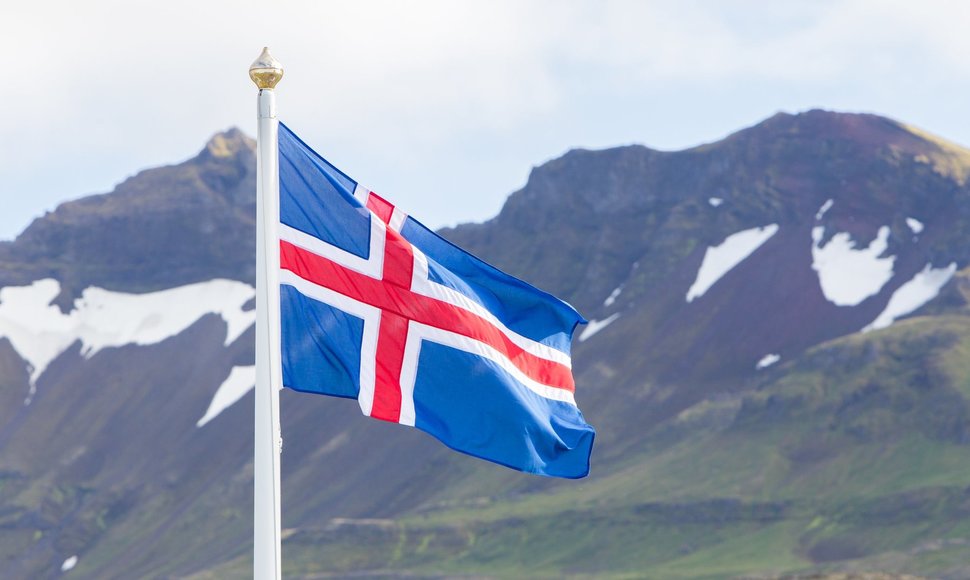 Islandijos vėliava