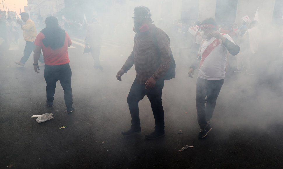 Protestas Peru