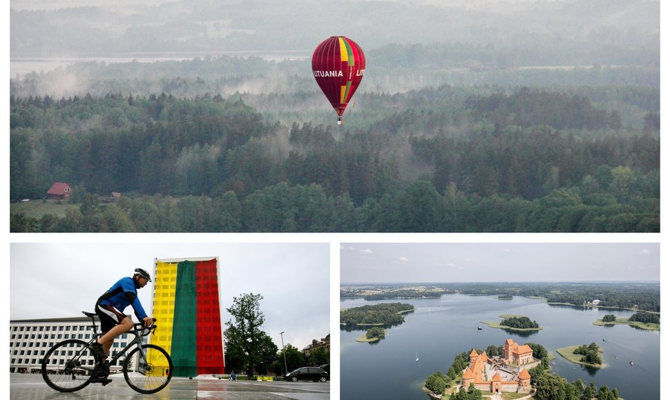 Siūlyk dovanos Lietuvai idėją ir skrisk oro balionu virš Trakų