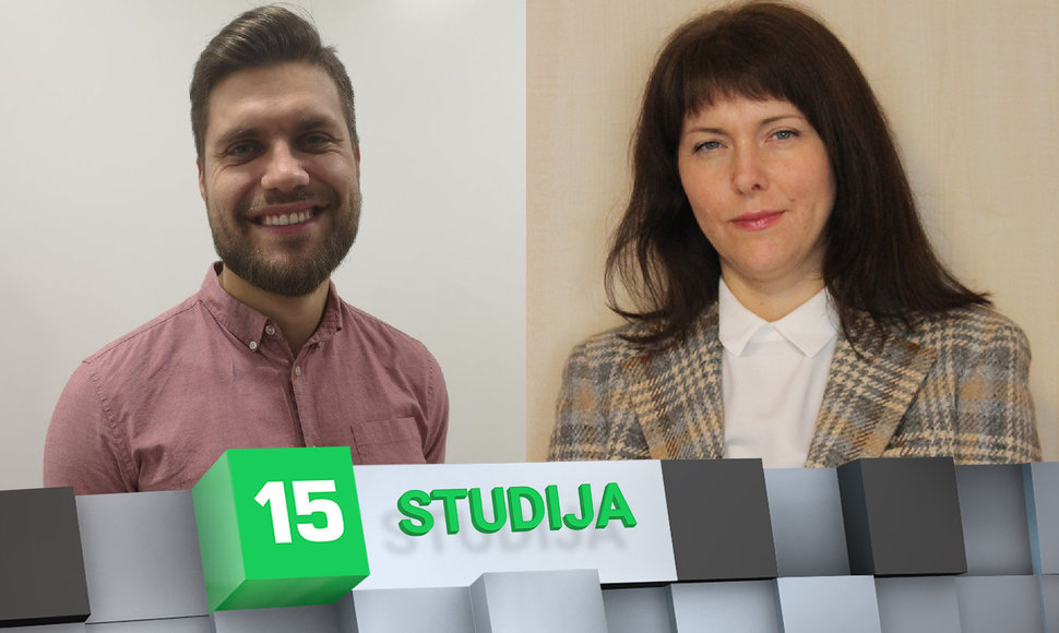 15min studijoje – Marijus Kontrimas ir Olga Celova