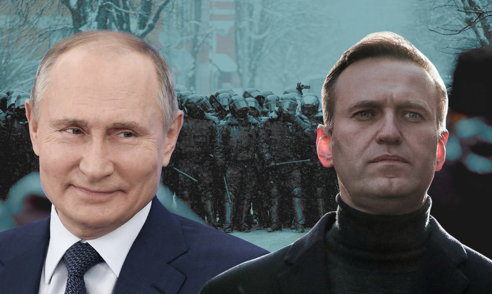 Aktualijos - Putinas, Navalnas