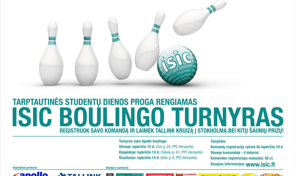 ISIC boulingo turnyras
