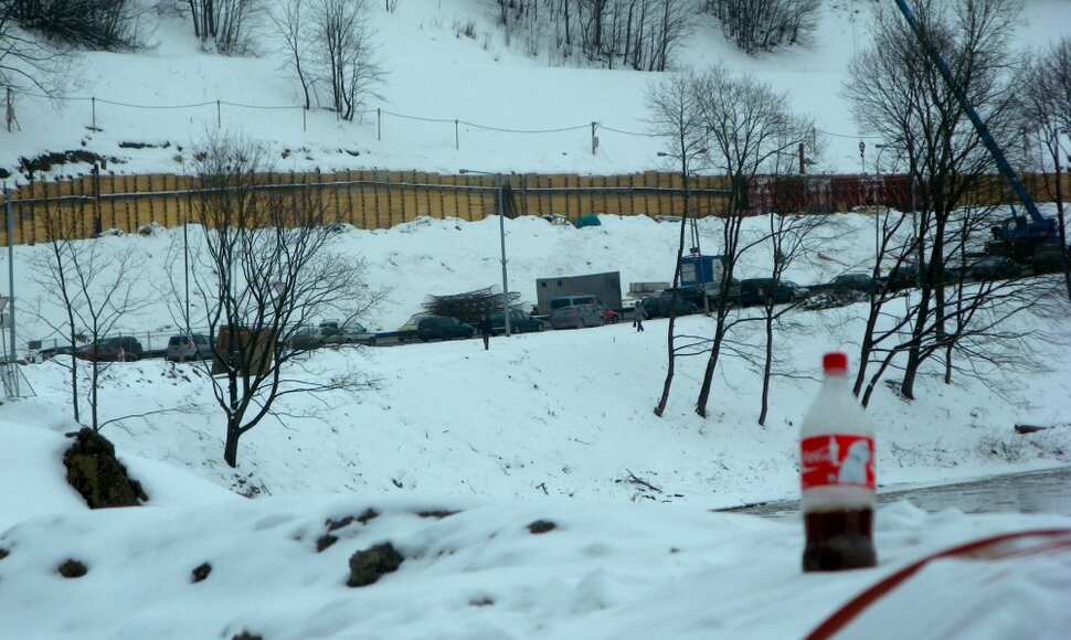 Eismo spūstis Geležinio vilko gatvėje