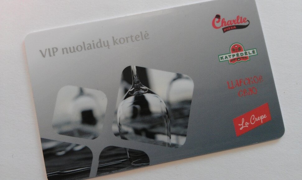 Vici VIP kortele
