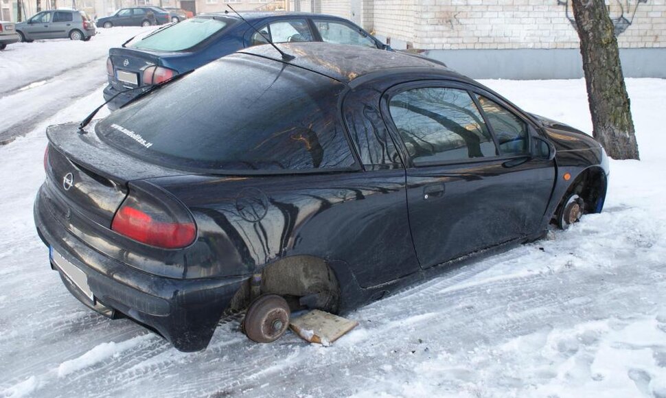 Opel Tigra be ratlankių