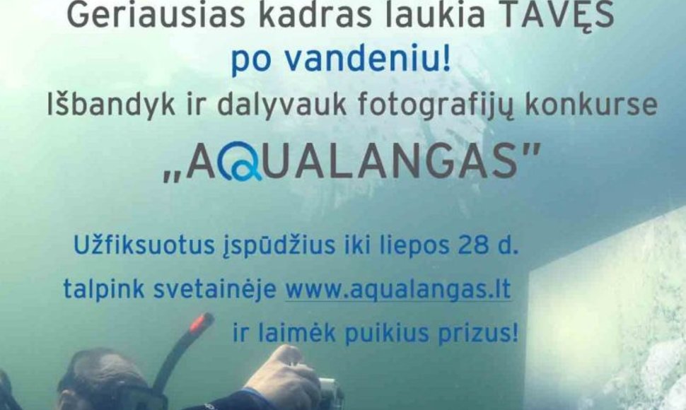 Fotokonkursas Aqualangas