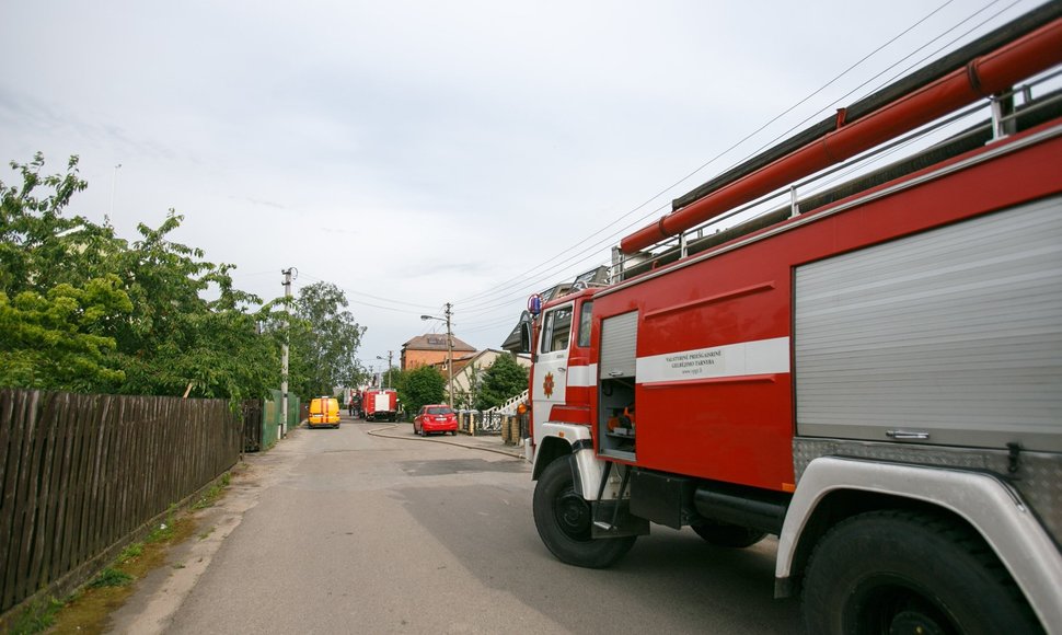 Erikas Ovčarenko/BNS nuotr. Gaisras (asociatyvinė nuotr.)