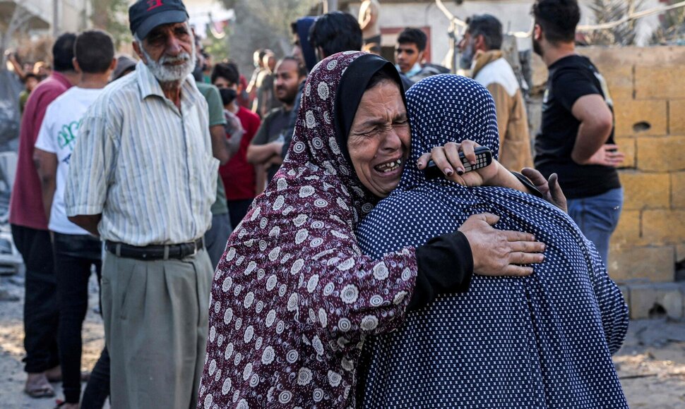 Photo by MOHAMMED ABED / AFP.
