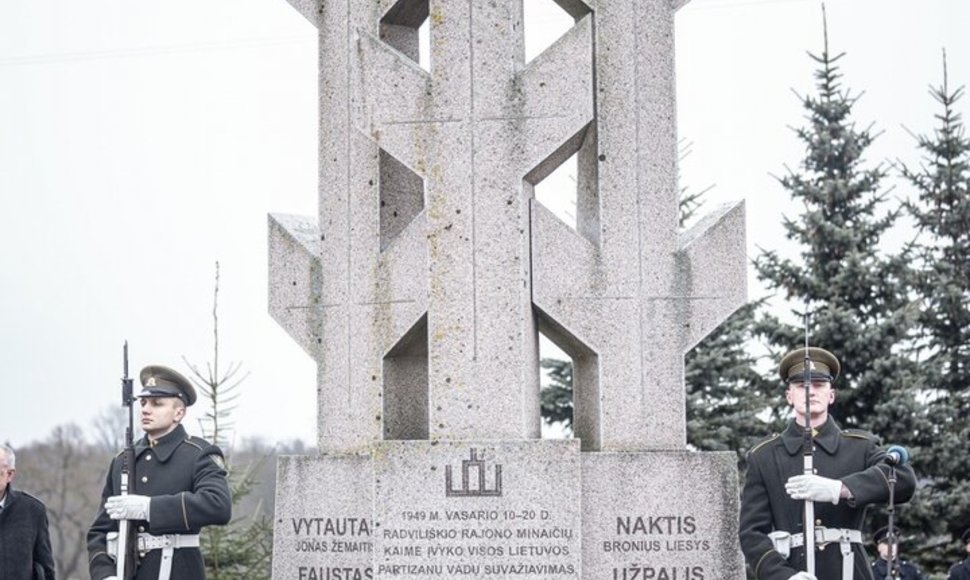 A. Čemerkos nuotr.  Lietuvos partizanų memorialas 