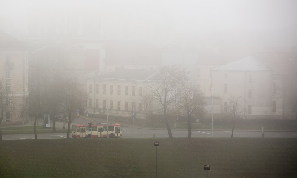 Žygimantas Gedvila/BNS nuotr. Rūkas