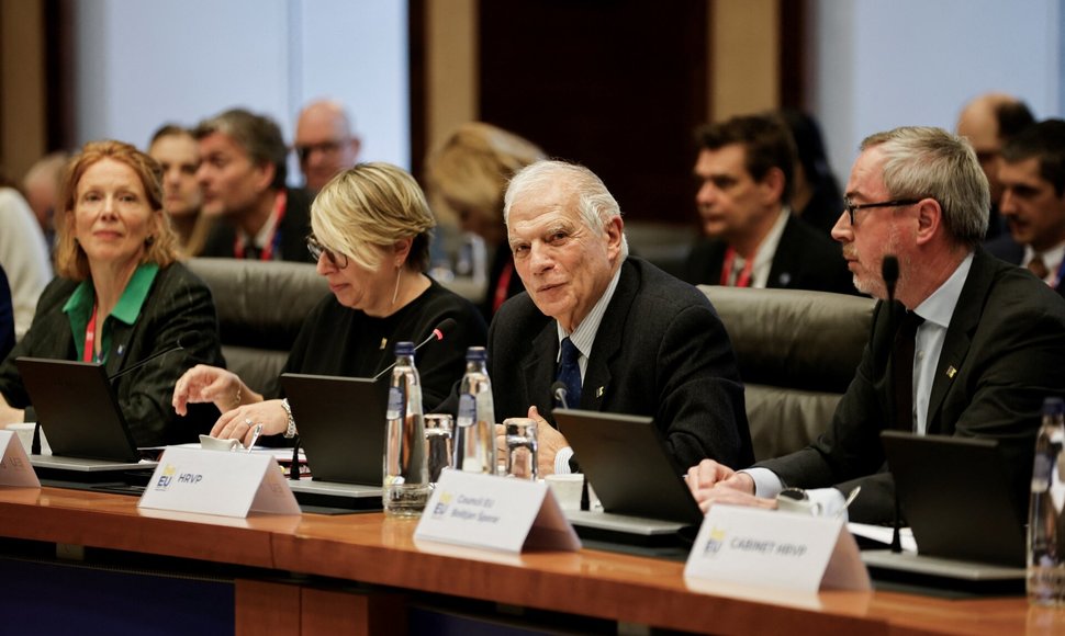 Europos Sąjungos diplomatijos vadovas Josepas Borrellis